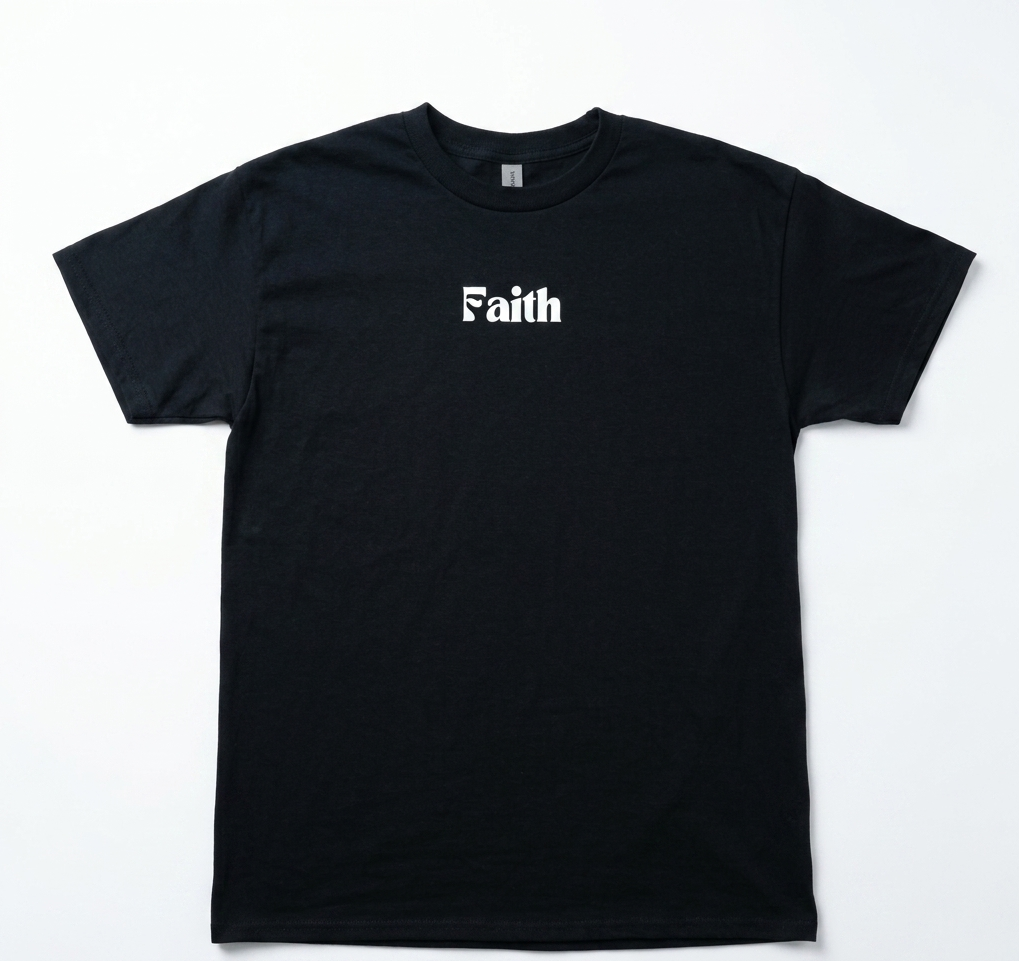 Faith Black T-Shirt
