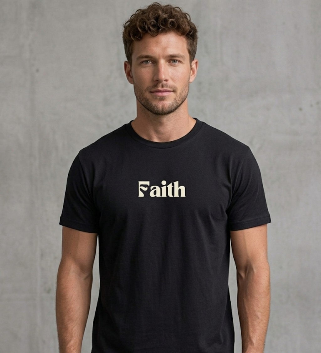 Faith Black T-Shirt