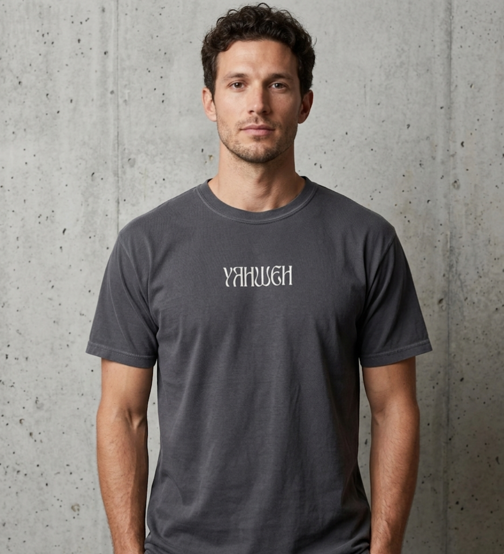 YAHWEH Denim T-Shirt