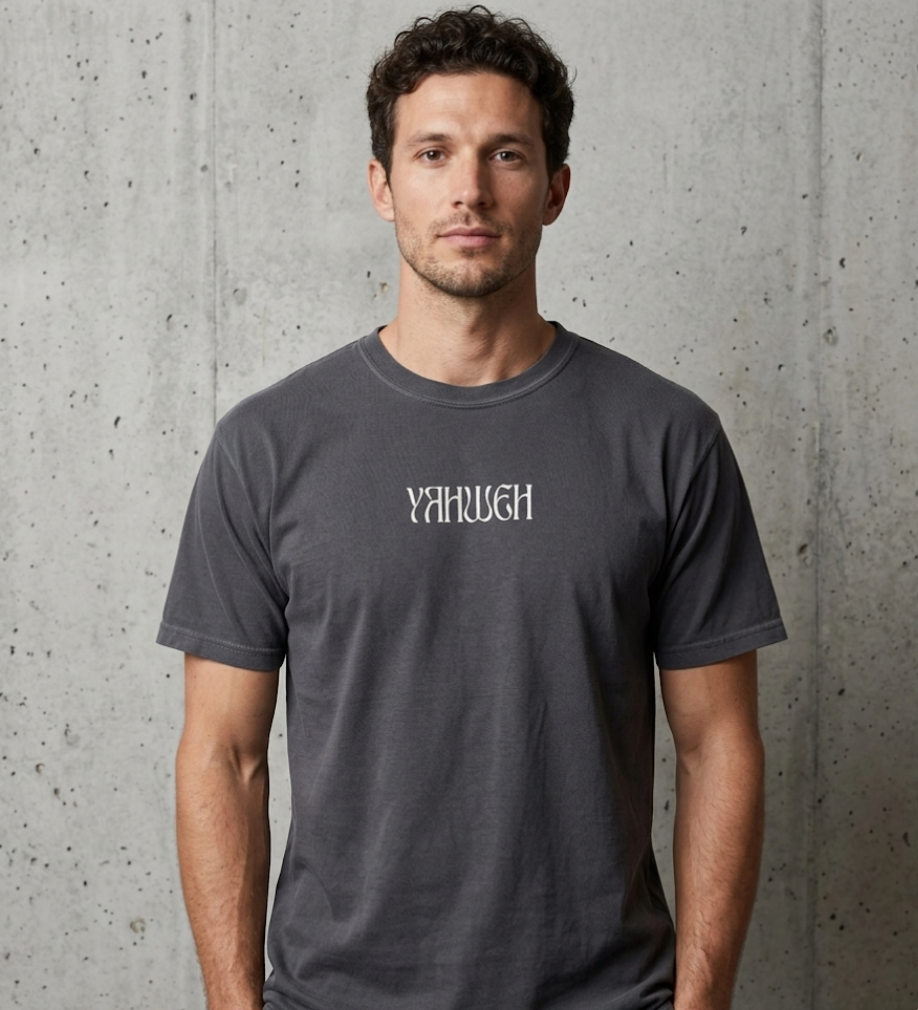 YAHWEH Denim T-Shirt